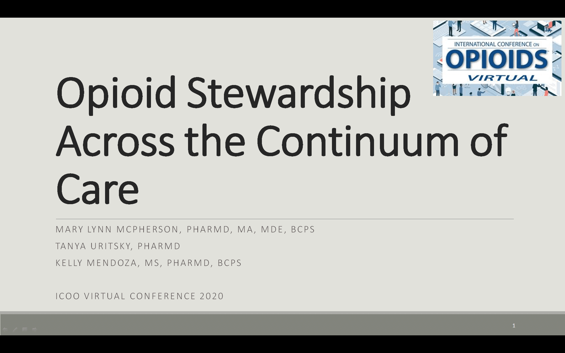icoo.20.pp.0091 Opioid Stewardship Across the Continuum of Care
